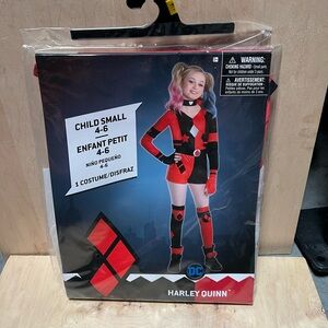 DC Harley Quinn Kids Costume - Red and Black